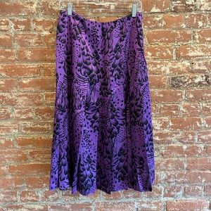 NWT Escada Pleated Midi Skirt